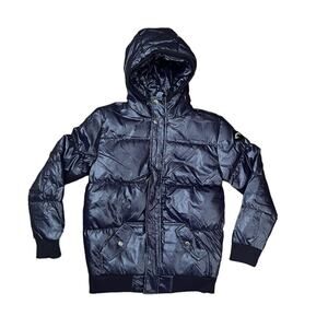 Appaman (12y) Purple Hooded Puffer Coat